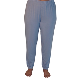 Damen Nachthose Hellblau Größe XL